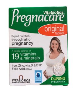 Vitabiotics Pregnacare Vitamin Tablets 30 Per Pack for pregnancy support