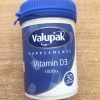 Valupak Vitamin D3 1000iu Tablets X 30 for immunity and bone support