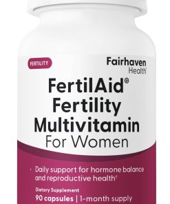 Fertilaid for Women fertility and menstrual support 90 Capsules for 1 Month