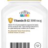 21st Century Vitamin B 12 5000 Mcg Sublingual Tablets, White Unflavoured for energy boosting - Image 3