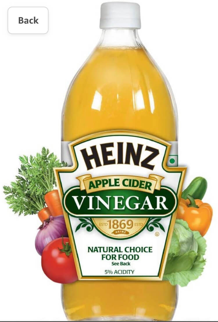 Heinz Regular Apple Cider Cider Vinegar 473ML for weight loss WELLNESS PRO