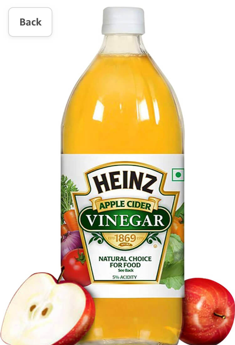 Heinz Regular Apple Cider Cider Vinegar 473ML for weight loss WELLNESS PRO