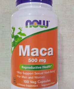 Now Maca 500mg for Men and Women Reproductive Health100 capsules