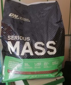 Serious Mass Weight Gainer Protein Powder, Chocolate 5.45kg 16 Servings