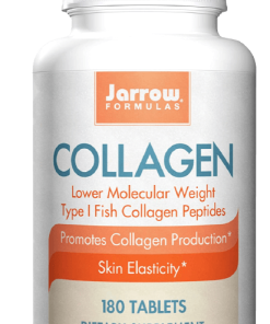 Jarrow Formulas Fish Collagen Tablets for Skin Elasticity and Hydration180’S