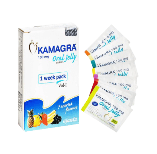 Kamagra 100mg Oral Jelly 1 Week Pack