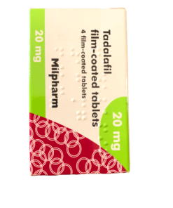 Man Power Tadalafil Milpharm 20 Mg 4 Film-Coated Tablets