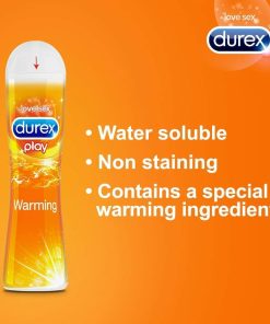 Durex Play Warming Water Based Pleasure Gel Lube 50ml