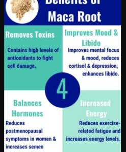 Alternative view of Dr. Herbalist Superfood - Maca Bio Root Powder 300g Source of many minerals, vitamins & antioxidants