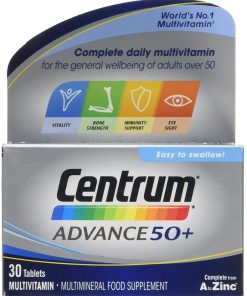 Centrum Advance 50+ Multivitamin (30 Tablets)