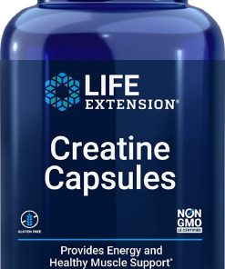 Life Extension Creatine Capsules – Non-Gmo – 120 Capsules