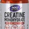 NOW SPORT Creatine Monohydrate 750 Mg, Mass Building 120cps