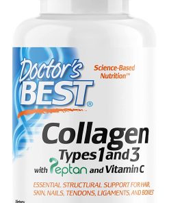 Doctors Best Collagen Types 1&3 With Vitamin C Hair,Skin,Nails,Joints 240
