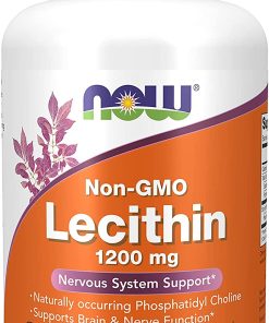 A TIN OF NOW FOODS LECITHIN
