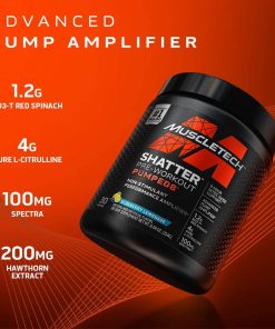 Alternative view of Shatter Pumped8 Non Stimulant Pre Workout For Men Women254g