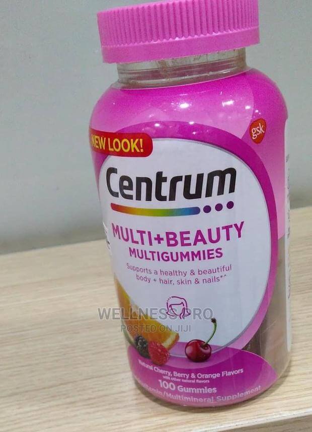 Centrum MultiGummies Multi+ Beauty Dual Action Multivitamin, 100 ct -  Harris Teeter