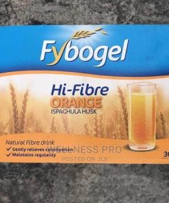 Fybogel psyllium husk Orange Flavoured - 30 Sachets to Relieve Constipation