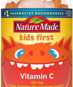 Natures Made Kids First Vitamin C Gummies, 110 Count Immunity Booster