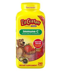 Lil Critters Kids Immune C Plus Zinc and Vitamin D, (290 Ct.)