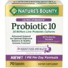 Natures Bounty, Probiotic 10-Ultra Strength, 70 Capsules