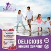 Nature's Nutrition Elderberry Immune Support Gummies, 60 Ct - Image 4