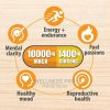 Labsmen Organic Black MACA ROOT With Korean Red Panax Ginseng - Image 3