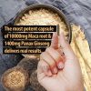Labsmen Organic Black MACA ROOT With Korean Red Panax Ginseng - Image 6