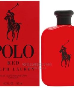 Ralph Lauren Polo Red Eau De Toilette Spray for Men, 125ml