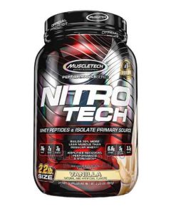 Muscletech Nitrotech Protein, Vanilla, 2.2 Lbs