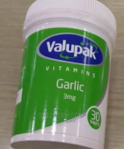 Valupak Odourless Garlic Oil 3mg 30 Tablets