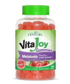 Vitajoy Melatonin Gummies Strawberry, 120 Count