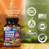Natures Nutrition Blood Sugar Support Extra Strength Supplement Vegan 60caps - Image 2