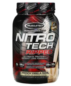 Nitro Tech Ripped,Ultimate Protein +Weight Loss Formula,2lb