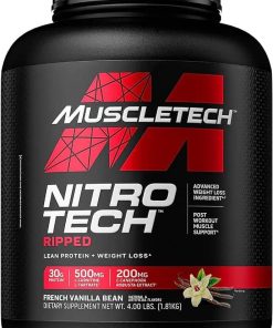 Nitro Tech Ripped,Ultimate Protein + Weight Loss Formula,4lb