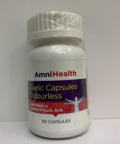 Amni Health Odourless Garlic Caps 60’S