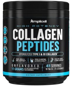 Amplicell COLLAGEN PEPTIDES POWDER 454g 41 Servings