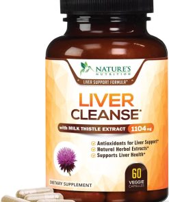 Nature's Nutrition Gentle Liver Cleanse Detox Repair 120s