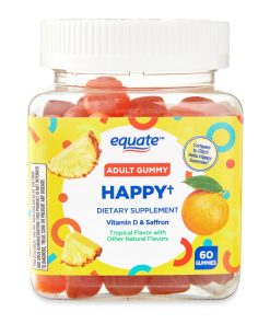 Equate Happy Adult Gummy Supplements, 60 Count