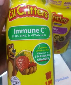 L'il Critters Immune C + Zinc and Vitamin D , 190 Count