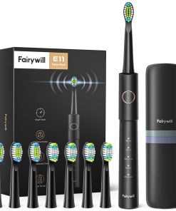 E11 Sonic Electric Toothbrush With 8 Bursh Heads Travel Case