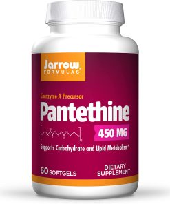 Pantethine 450mg 60 Softgels Supports Cardiovascular Health