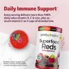 Reds Superfood Powder With Beetroot, Vitamin C Zinc 332g - Image 4