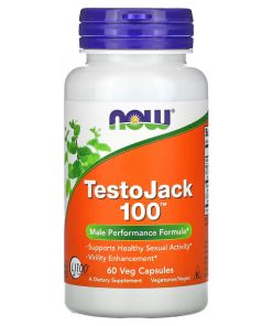 Now TestoJack 200™  60 Veg Capsules Male Performance Formula*