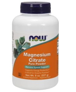 Now Foods, Magnesium Citrate Pure Powder, 8 Oz (227 G)
