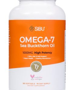 SIBU Omega-7 Pure Organic Himalayan Sea Buckthorn 60s