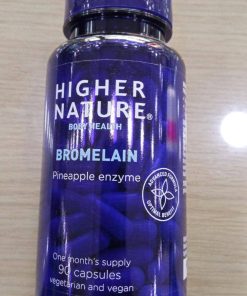 Higher nature Bromelain 90 capsules pineapple enzyme