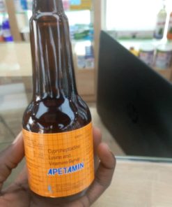 Apetamin Syrup 200ml With Lysine for Gaining Weight 200ml