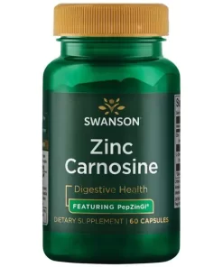 Swanson Zinc Carnosine - Featuring PepZinGI 60 capsules