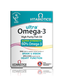 Vitabiotics Ultra Omega-3 With 60% Omega-3 60s