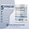 Welluxa Multi Collagen Peptides Powder 322g 40 servings for hair, skin, nails and joints - Image 2